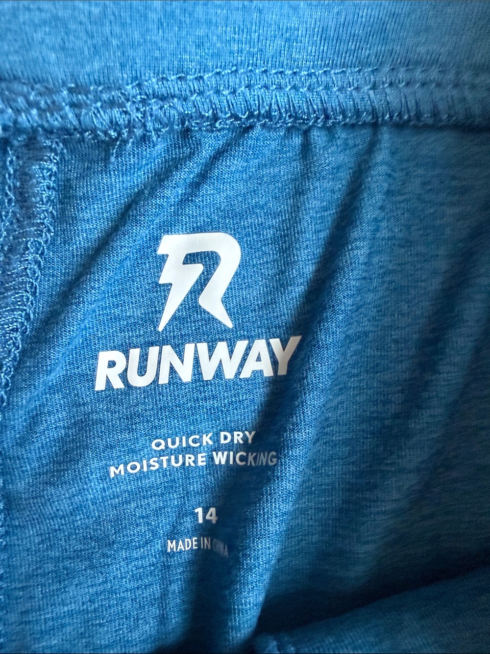 Blue Drawstring Shorts - Picture 2 of 5